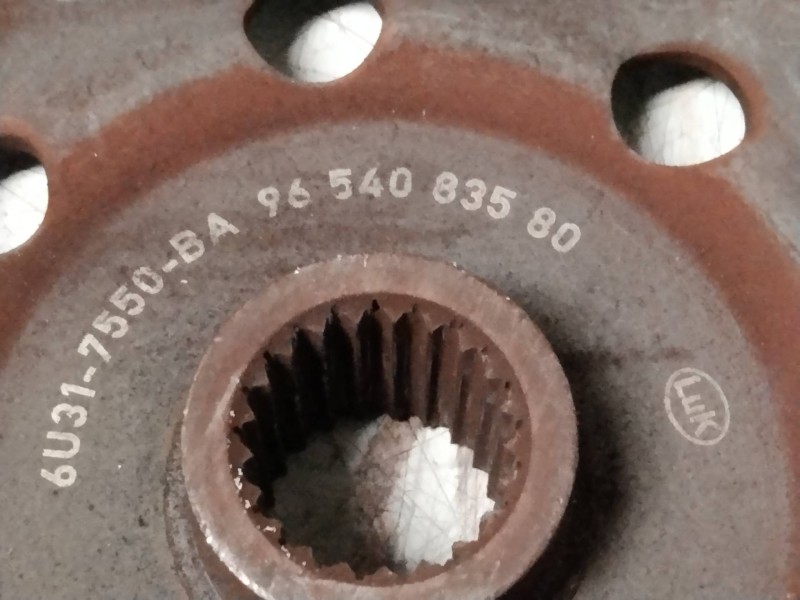 Recambio de kit embrague para peugeot boxer caja cerrada, acrist. (bat. 3000) (330/333) hdi (333) referencia OEM IAM 9654083580 