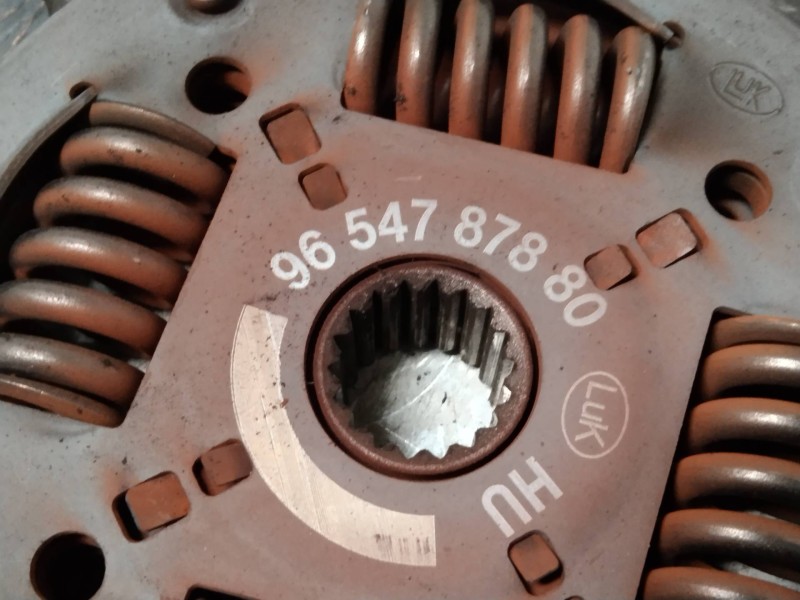 Recambio de kit embrague para peugeot bipper básico referencia OEM IAM 9654787880  