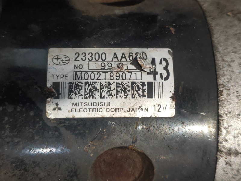Recambio de motor arranque para subaru legacy lim. b14 limited referencia OEM IAM M002T89071 23300AA620 