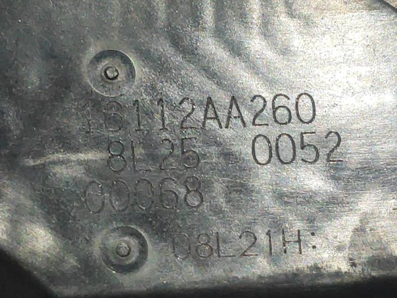 Recambio de caja mariposa para subaru legacy lim. b14 limited referencia OEM IAM 16112AA260  