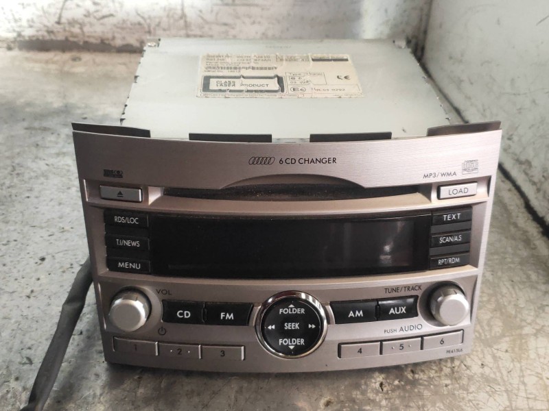 Recambio de sistema audio / radio cd para subaru legacy lim. b14 limited referencia OEM IAM 86201AJ410  
