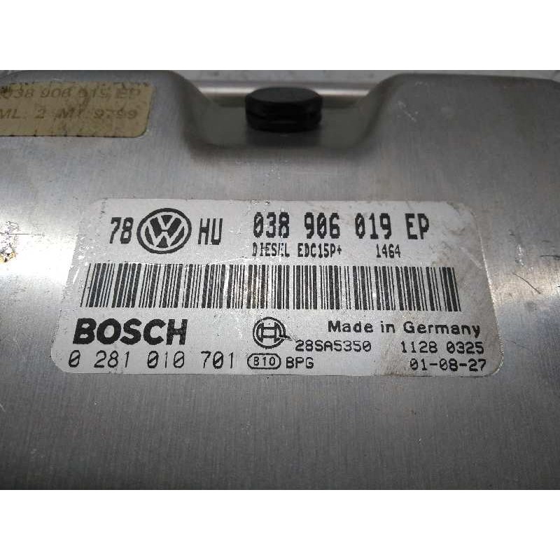 Recambio de centralita motor uce para volkswagen passat berlina (3b3) comfortline referencia OEM IAM 0281010701 038906019EP EDC1