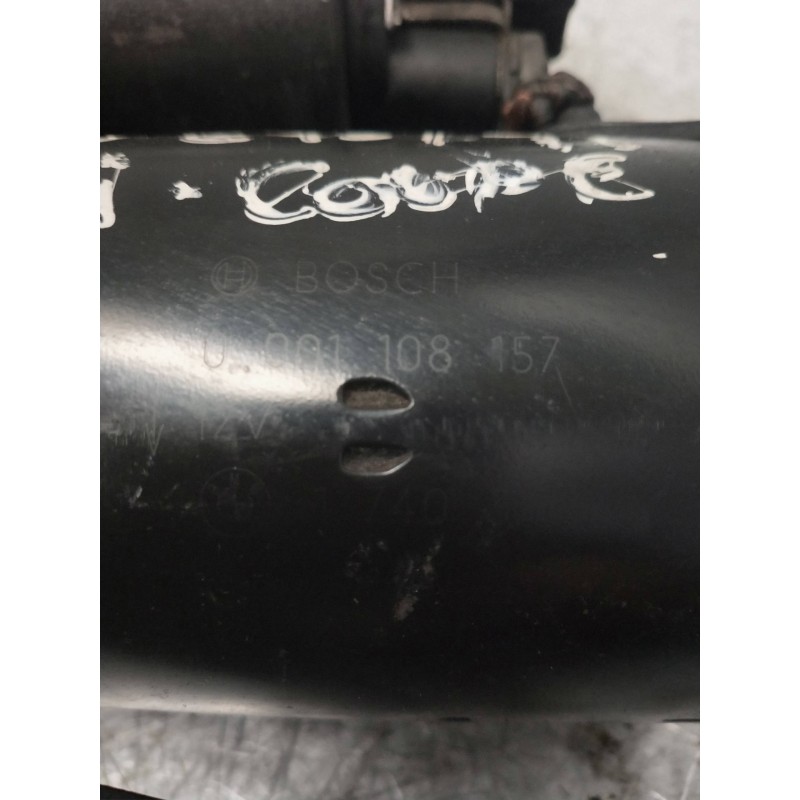 Recambio de motor arranque para bmw serie 3 coupe (e46) 318 ci referencia OEM IAM 0001108157 BOSCH 18I