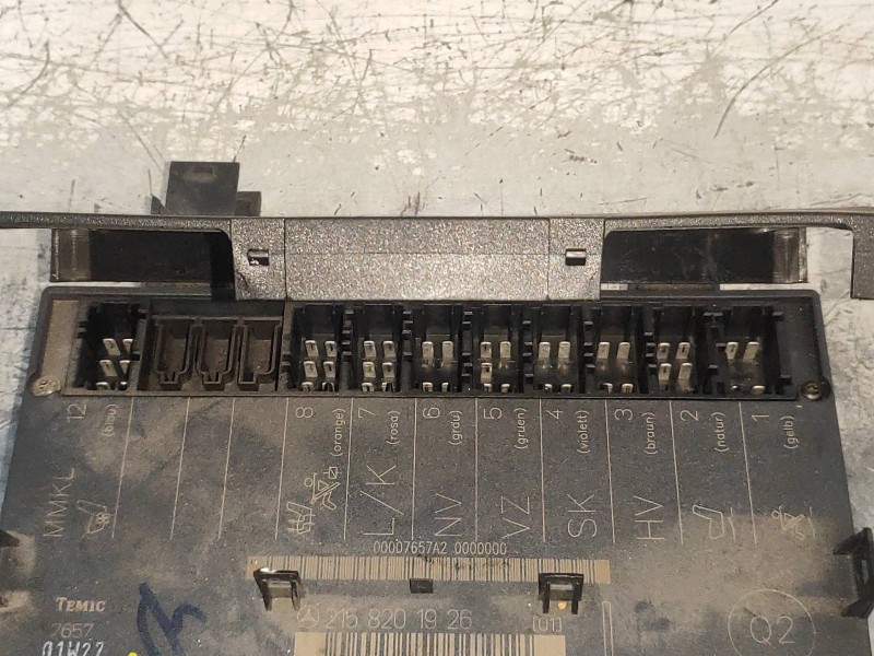 Recambio de modulo electronico para mercedes clase cl (w215) coupe 600 (215.378) referencia OEM IAM 2158201926  