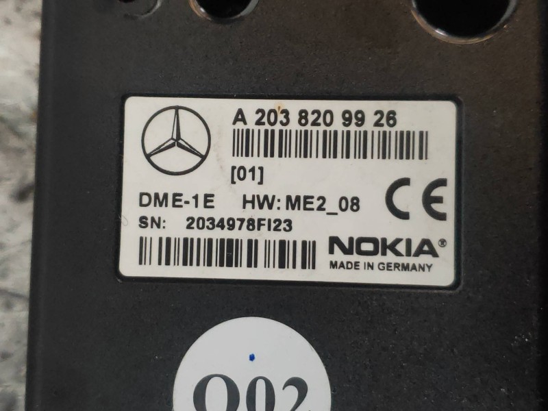 Recambio de modulo electronico para mercedes clase cl (w215) coupe 600 (215.378) referencia OEM IAM A2038209926  