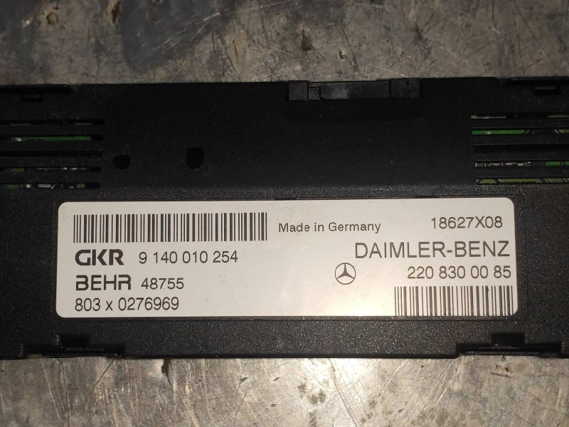 Recambio de modulo electronico para mercedes clase cl (w215) coupe 600 (215.378) referencia OEM IAM 2208300085 9140010254 