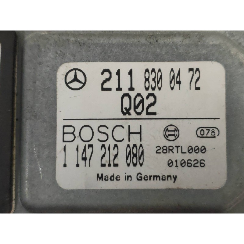 Recambio de modulo electronico para mercedes clase cl (w215) coupe 600 (215.378) referencia OEM IAM 1147212080 2118300472 