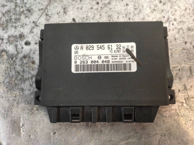 Recambio de modulo electronico para mercedes clase cl (w215) coupe 600 (215.378) referencia OEM IAM 0263004048 A0295456132 