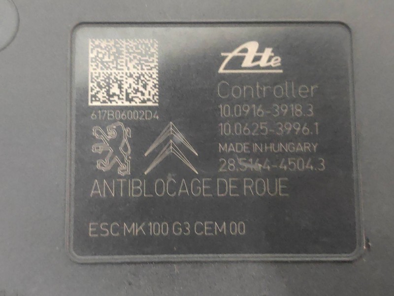 Recambio de abs para peugeot 208 style referencia OEM IAM 10091639183 10062539961 28516445043 10022012544 9826857180