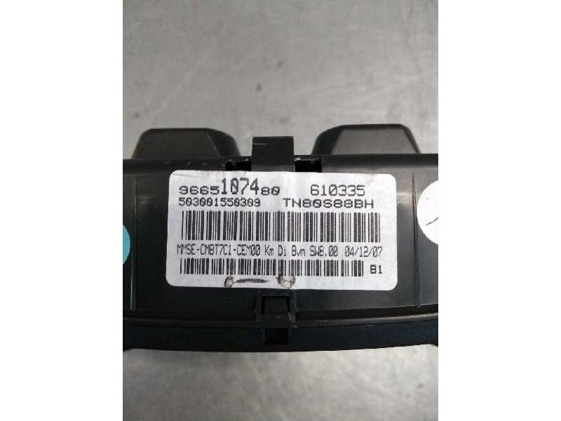 Recambio de cuadro instrumentos para peugeot 308 confort referencia OEM IAM 9665107480 503001550309 610335