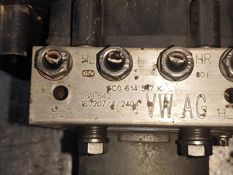 Recambio de abs para volkswagen polo (6c1) fresh bluemotion referencia OEM IAM 6C0614517K 6C0907379K 0265956084 6R0907379BA 2265