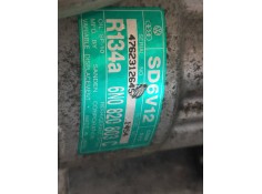 Recambio de compresor aire acondicionado para volkswagen polo berlina (6n2) conceptline referencia OEM IAM SD6V121454 6N0820803C 2