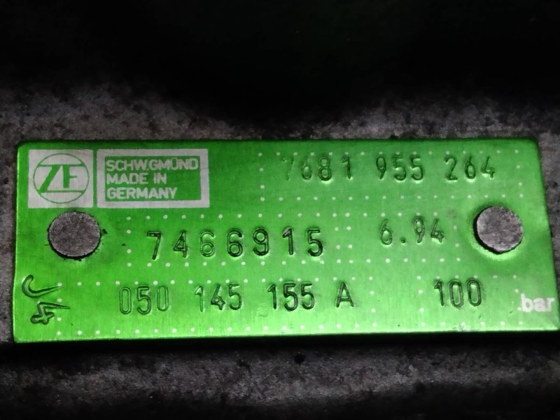 Recambio de bomba direccion para audi 80 1.9 tdi referencia OEM IAM 7681955264 7466915 