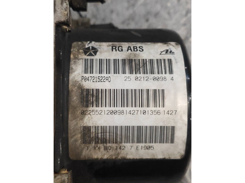 Recambio de abs para chrysler voyager (rg) 2.8 crd se (d) referencia OEM IAM 25092743153 25060001723 2502120098 P04721522AD