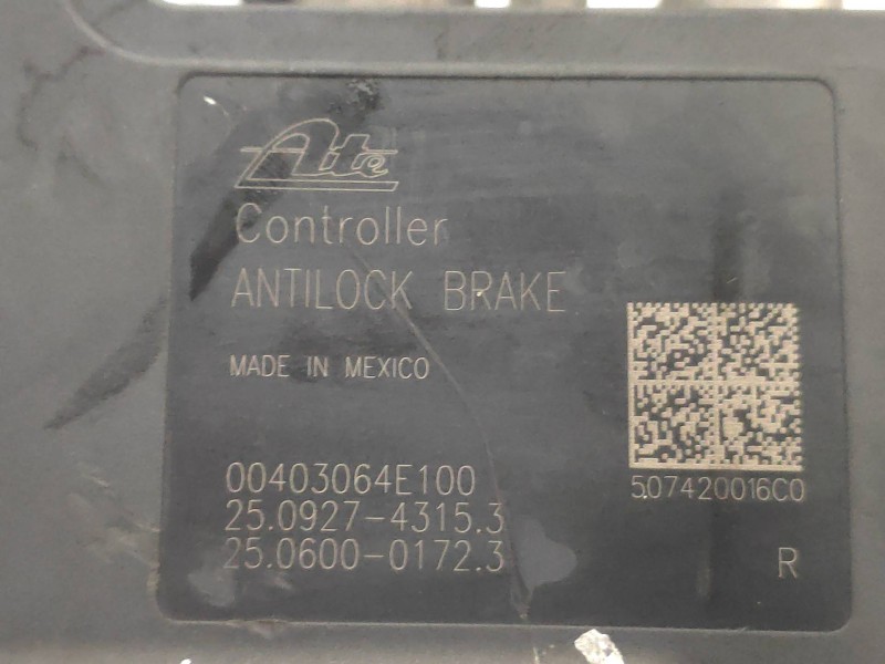 Recambio de abs para chrysler voyager (rg) 2.8 crd se (d) referencia OEM IAM 25092743153 25060001723 2502120098 P04721522AD