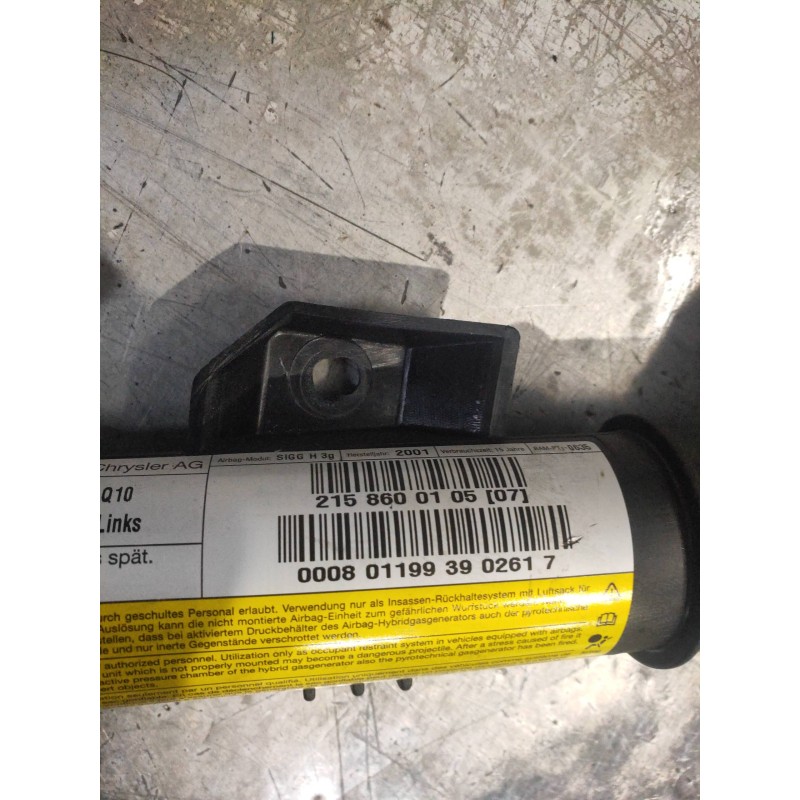 Recambio de airbag lateral delantero izquierdo para mercedes clase cl (w215) coupe 600 (215.378) referencia OEM IAM 2158600105  
