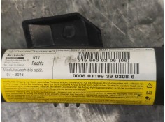 Recambio de airbag cortina delantero derecho para mercedes clase cl (w215) coupe 600 (215.378) referencia OEM IAM 2158600205   2