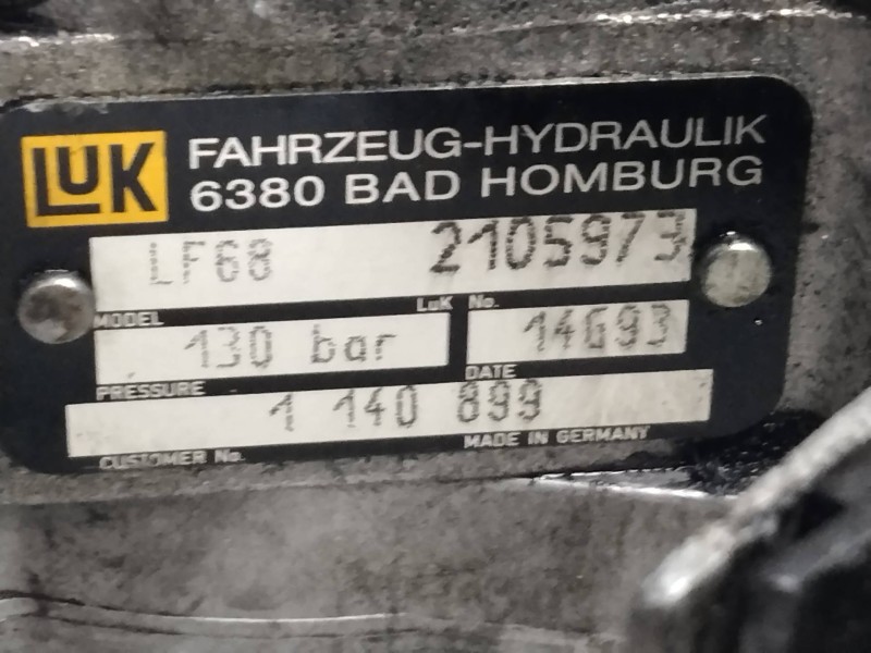 Recambio de bomba direccion para bmw serie 7 (e32) 730i (138kw) referencia OEM IAM 1140899  