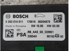 Recambio de modulo electronico para citroen c-elysée shine referencia OEM IAM 0263014011 9819343480  2