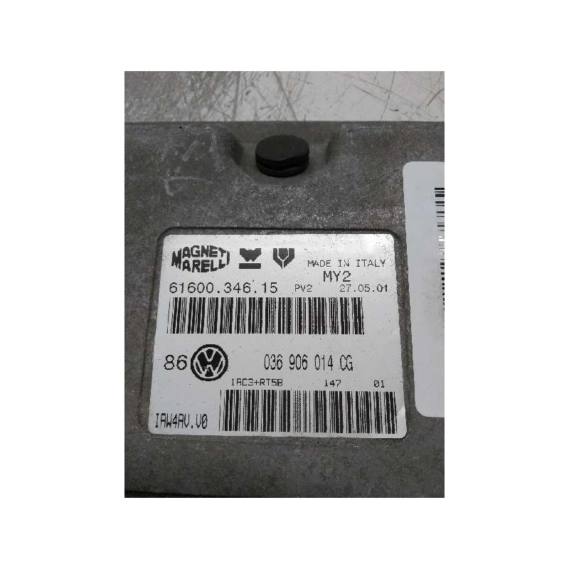 Recambio de centralita motor uce para volkswagen golf iv berlina (1j1) conceptline referencia OEM IAM IAW4AVV0 036906014CG 61600