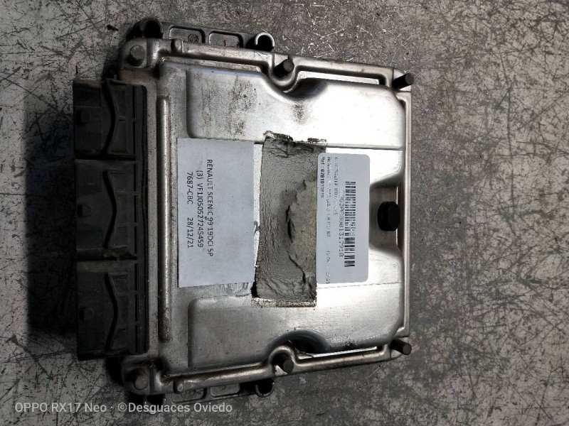 Recambio de centralita motor uce para renault scenic (ja..) 1.9 dci rt referencia OEM IAM 0281010819 HOM8200039569 8200166362 Recambio de centralita motor uce para renault scenic (ja..) 1.9 dci rt referencia OEM IAM 0281010819 HOM8200039569 8200166362