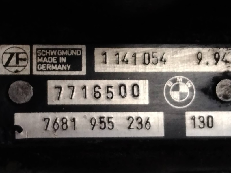 Recambio de bomba direccion para bmw serie 5 berlina (e34) 525tds referencia OEM IAM 7681955236 1141054 