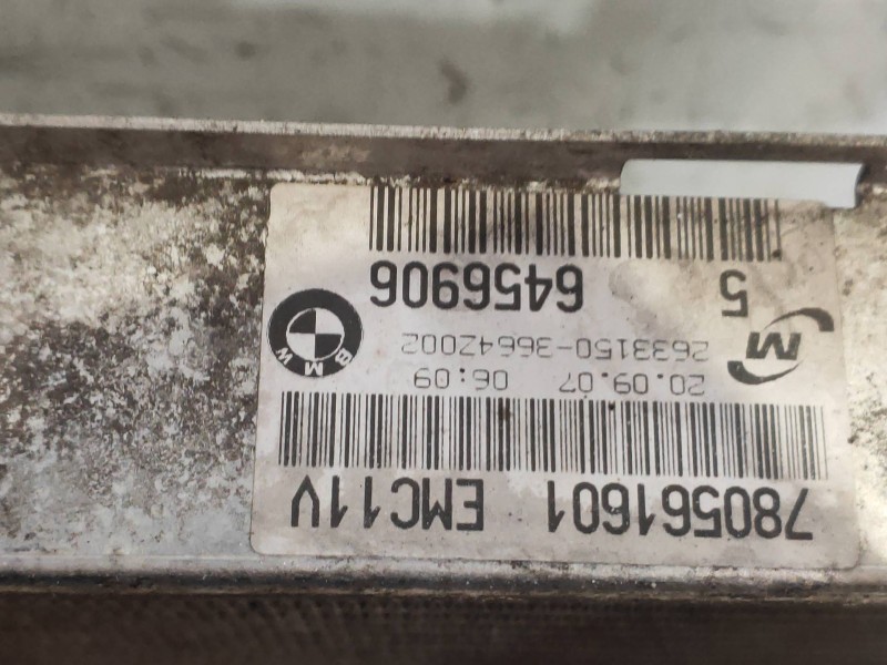 Recambio de radiador agua para bmw serie 3 berlina (e90) 318d referencia OEM IAM 780561601  