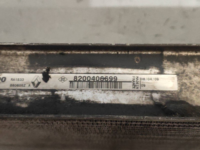 Recambio de radiador agua para renault master ii ph. 2 doka/pr. fgst chasis batalla 3578 mm referencia OEM IAM 8200406699 880605