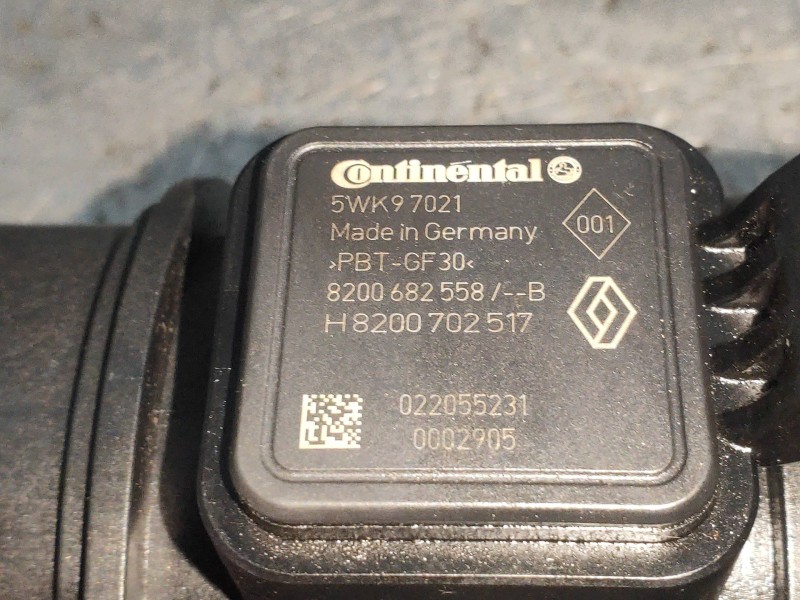Recambio de caudalimetro para nissan nv 200 (m20) evalia premium referencia OEM IAM 5WK97021 8200682558B H8200702517