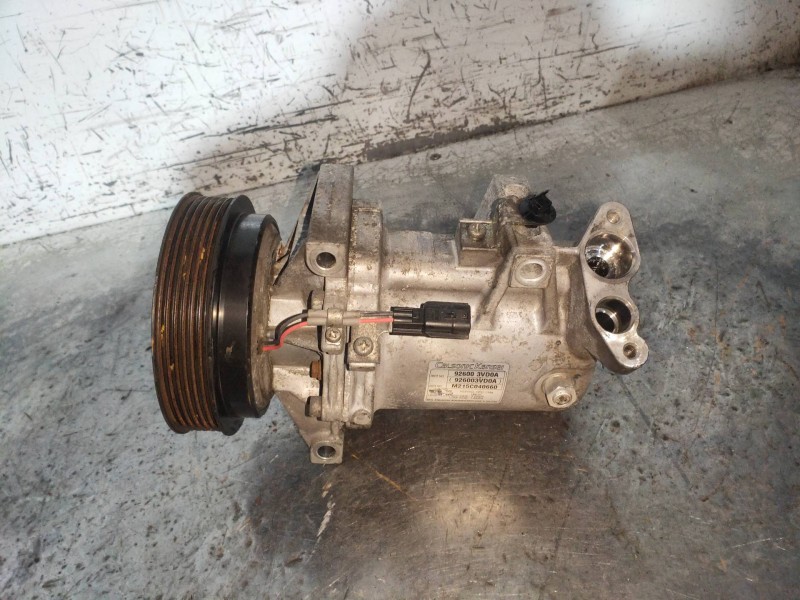 Recambio de compresor aire acondicionado para nissan nv 200 (m20) evalia premium referencia OEM IAM 926003VD0A 926003VD0A 
