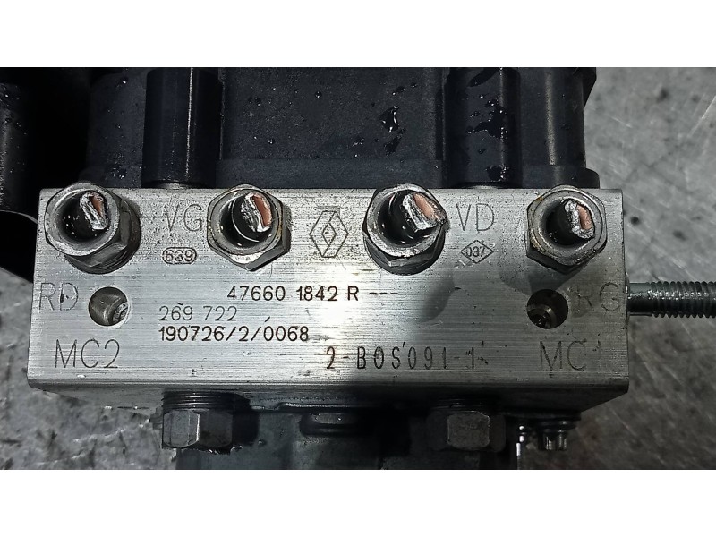 Recambio de abs para renault clio iv limited referencia OEM IAM 0265290289 476601842R 