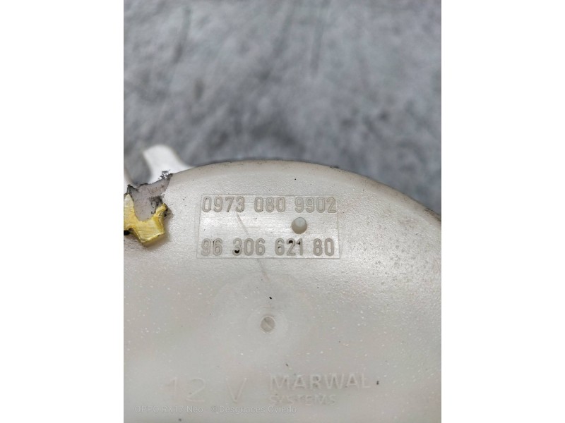 Recambio de bomba combustible para peugeot 406 berlina (s1/s2) sv turbo referencia OEM IAM 9630662180 09730809902 MARWAL