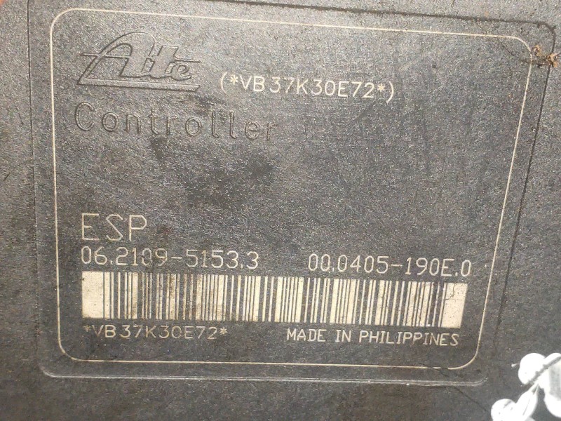 Recambio de abs para mazda 5 berl. (cr) 2.0 crtd active+ (105kw) referencia OEM IAM 06210209954 6N612C405CB 000405190E0 06210951