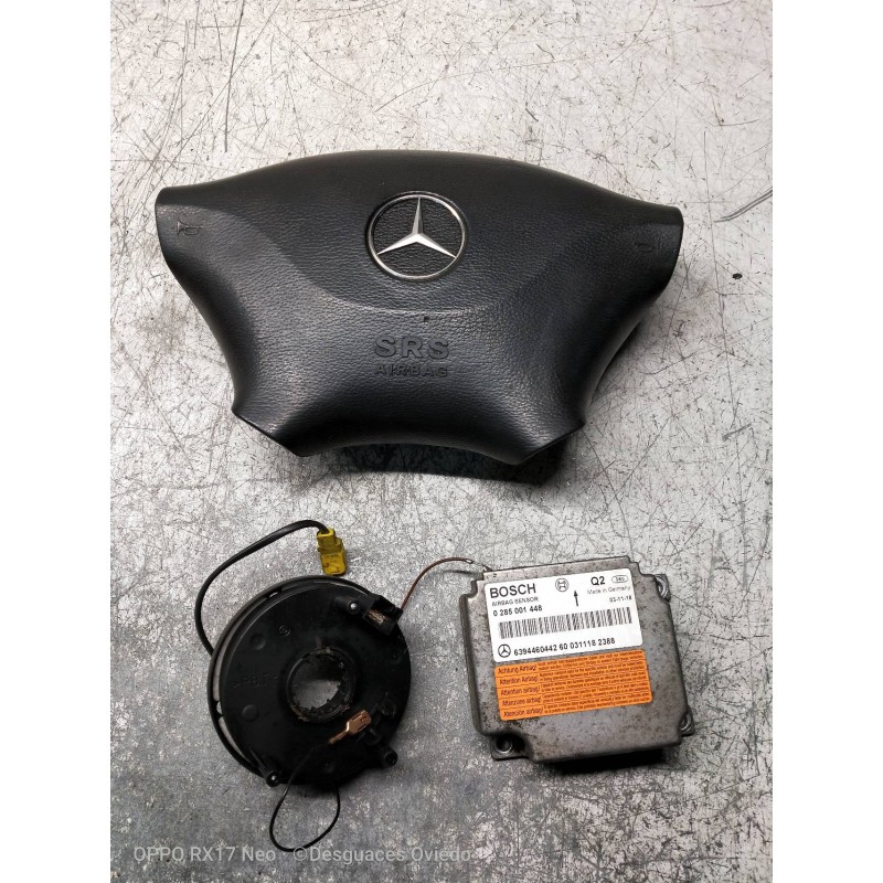 Recambio de kit airbag para mercedes vito caja cerrada 6.03  115 cdi compacto (639.601) referencia OEM IAM   