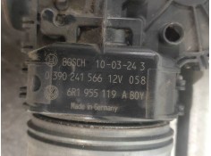 Recambio de motor limpia delantero para volkswagen polo (6r1) crosspolo referencia OEM IAM 0390241566 6R1955119A  2