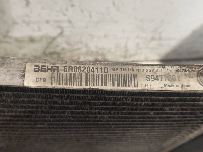 Recambio de condensador / radiador aire acondicionado para volkswagen polo (6r1) crosspolo referencia OEM IAM 6R0820411D  
