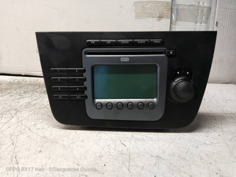 Recambio de sistema audio / radio cd para seat altea (5p1) reference referencia OEM IAM 5P1035186BVXB  