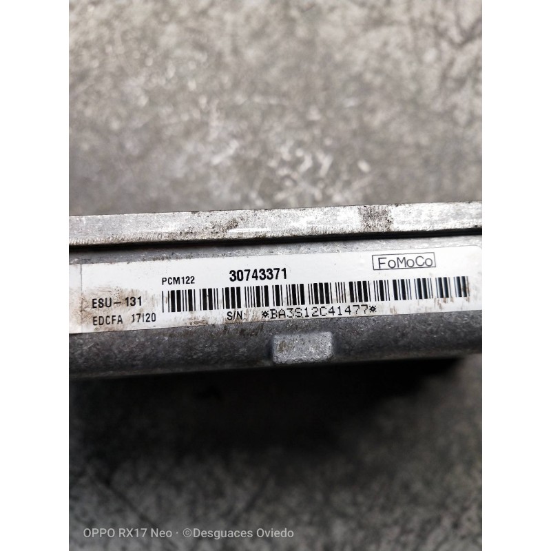 Recambio de centralita motor uce para volvo s40 berlina 1.8 kinetic referencia OEM IAM 30743371 ESU131 EDCFA 17I20 