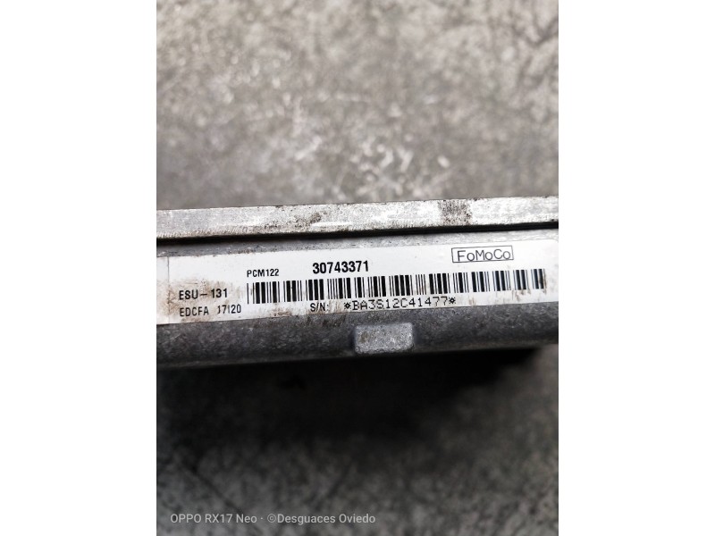 Recambio de centralita motor uce para volvo s40 berlina 1.8 kinetic referencia OEM IAM 30743371 ESU131 EDCFA 17I20 