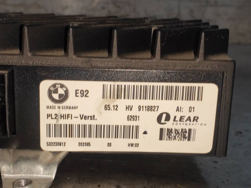 Recambio de modulo electronico para bmw serie 3 coupe (e92) 335i referencia OEM IAM 65129118827  