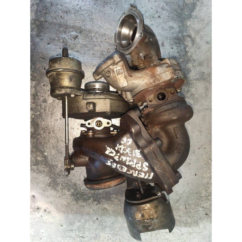 Recambio de turbocompresor para mercedes sprinterii caja cerrada (desde 01.06) 210/213/216 cdi (906.611/613) referencia OEM IAM 