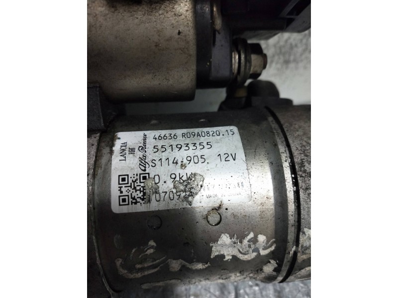 Recambio de motor arranque para fiat grande punto (199) 1.2 8v active referencia OEM IAM 46636 55193355 