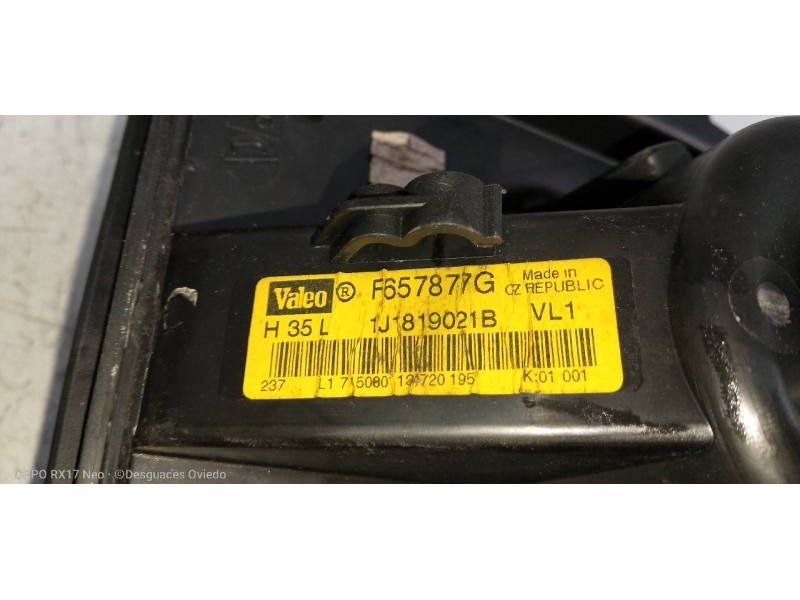 Recambio de motor calefaccion para volkswagen golf iv berlina (1j1) highline referencia OEM IAM 1J1819021B F657877G  Recambio de motor calefaccion para volkswagen golf iv berlina (1j1) highline referencia OEM IAM 1J1819021B F657877G