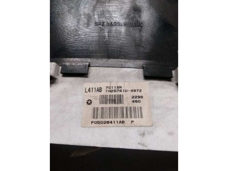 Recambio de cuadro instrumentos para chrysler 300 m (lr) 2.7 cat referencia OEM IAM P05026411AB TN2574104972 L411AB