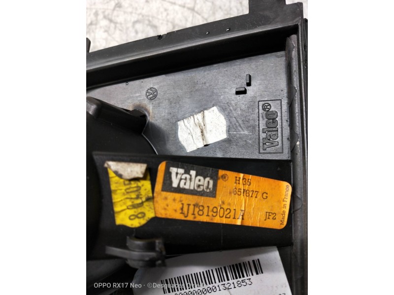 Recambio de motor calefaccion para volkswagen golf iv berlina (1j1) gti referencia OEM IAM 1J1819021A H35657877G 