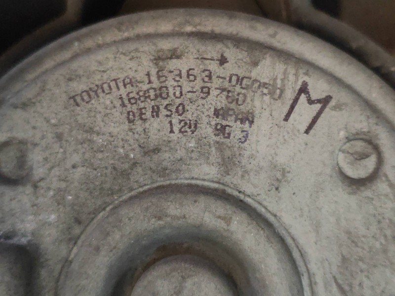 Recambio de electroventilador para toyota yaris (ksp9/scp9/nlp9) básico referencia OEM IAM 163630G050 1680009750 