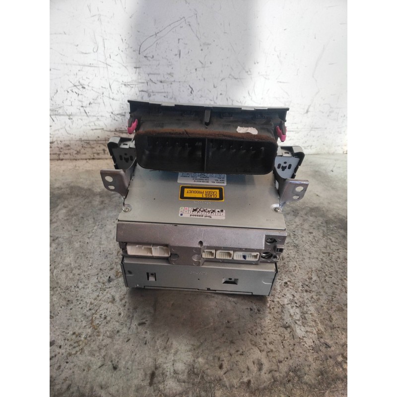 Recambio de sistema audio / radio cd para toyota yaris (ksp9/scp9/nlp9) básico referencia OEM IAM 861200D210 CQTS0570LC 