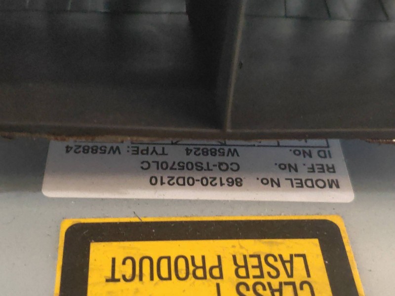 Recambio de sistema audio / radio cd para toyota yaris (ksp9/scp9/nlp9) básico referencia OEM IAM 861200D210 CQTS0570LC 