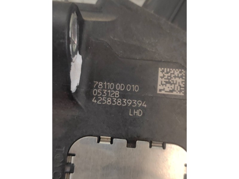 Recambio de potenciometro pedal para toyota yaris (ksp9/scp9/nlp9) básico referencia OEM IAM 781100D010  