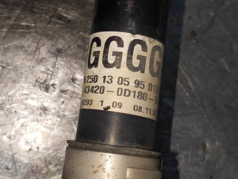 Recambio de transmision delantera izquierda para toyota yaris (ksp9/scp9/nlp9) básico referencia OEM IAM 434200D180B  